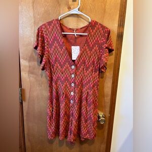 BRAND NEW Free People Romper size M